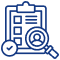Clinical trial solution benefit icon