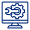 Recruitment workflow gap icon